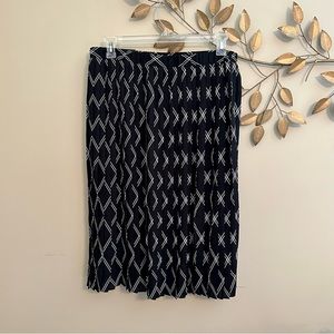 NWT Banana Republic Pleated Midi Skirt